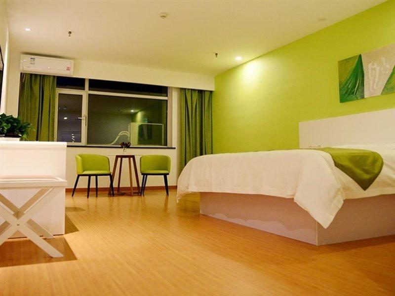 Greentree Inn Xinzhou Shi Yuan Hotel Bagian luar foto